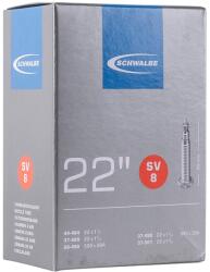 SCHWALBE (Vélo) SCHWALBE SV8 550 x 28-35A 22" kerékpár belső gumi, Presta szelep, alumínium (44-484 - 37-501) SCHWALBE (Vélo) Egyéb járművek Kerékpározás Kerékpár-alkatrészek Kerékpárkerekek és kerékalkatrészek Kerék