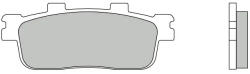 BREMBO Robogó Szinterelt Fémbetétek - 07040XS BREMBO Fékrendszer és alkatrészei Fékbetétek, fékpofák és féktárcsák Tárcsafékbetétek