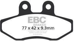 EBC Brakes EBC SFAC393 karbon fékbetét szett robogóhoz (1 tárcsához) EBC Brakes Fékrendszer és alkatrészei Fékbetétek, fékpofák és féktárcsák Tárcsafékbetétek