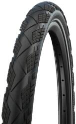 SCHWALBE (Vélo) SCHWALBE MARATHON EFFICIENCY 27.5 x 2.15 MTB/urban gumiabroncs - fekete, merev, V-Guard erősítéssel, E50 jóváhagyással, fényvisszaverő csíkkal (40-584, 650B) SCHWALBE (Vélo) Egyéb járművek Kerékpározá