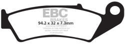 EBC Brakes EBC MXS125 off-road verseny fékbetét (1 tárcsához, komplett szett) EBC Brakes Fékrendszer és alkatrészei Fékbetétek, fékpofák és féktárcsák Tárcsafékbetétek