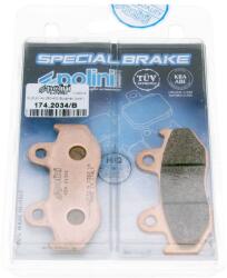 Polini szinter fékbetét - Suzuki AN Burgman 250, 400 96-00 Polini Fékrendszer és alkatrészei Fékbetétek, fékpofák és féktárcsák Tárcsafékbetétek