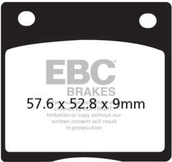 EBC Brakes EBC FA036 fékbetét (1 tárcsához) EBC Brakes Fékrendszer és alkatrészei Fékbetétek, fékpofák és féktárcsák Tárcsafékbetétek