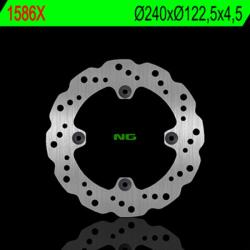 NG Brake Disc NG BRAKES Petal Fix Féknyereg - 1586X NG Brake Disc Fékrendszer és alkatrészei Fékbetétek, fékpofák és féktárcsák Féktárcsák