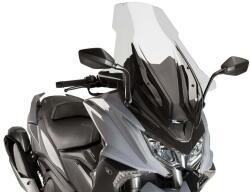 Puig V-Techline Tour szélvédő Kymco AK550 2017-2018 átlátszó Puig Váz, idomok és járműkiegészítők Szélvédők és tartozékaik Szélvédők Motorkerékpár- és robogószélvédők