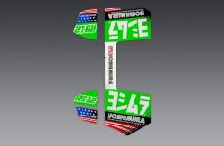 Yoshimura Us YOSHIMURA RS-12 matrica készlet YOSHIMURA US Váz, idomok és járműkiegészítők Matricák és járműdekoráció Egyéb matricák és dekorációs elemek - motomotors - 25 636 Ft