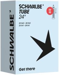 SCHWALBE (Vélo) SCHWALBE 24 colos kerékpár-belső Presta szeleppel, 20-540-28-541, SV9A SCHWALBE (Vélo) Egyéb járművek Kerékpározás Kerékpár-alkatrészek Kerékpárkerekek és kerékalkatrészek Kerékpár-belső gumik