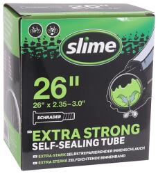 SLIME (Vélo) SLIME 26 x 2.35-3.0 kerékpár belső gumi, Schrader szeleppel, cserélhető betéttel, defektgátló folyadékkal - VAE kompatibilis SLIME (Vélo) Egyéb járművek Kerékpározás Kerékpár-alkatrészek Kerékpárkerek