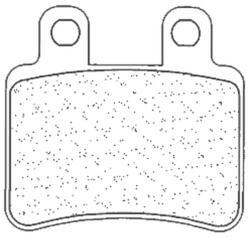 CL BRAKES CL FÉKEK Utcai Szinterelt Fékbetétek - 1223A3+ CL BRAKES Fékrendszer és alkatrészei Fékbetétek, fékpofák és féktárcsák Tárcsafékbetétek