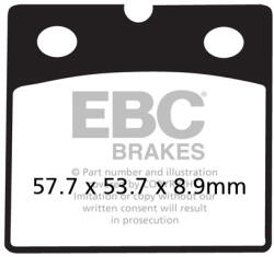 EBC Brakes EBC FA171HH megerősített fékbetét (1 tárcsához) EBC Brakes Fékrendszer és alkatrészei Fékbetétek, fékpofák és féktárcsák Tárcsafékbetétek