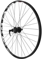 VELOX Karma Disc 29" MTB hátsó kerék, fekete, duplafalú, 6 csavaros agy, Shimano-SRAM 8/9/10/11 sebességes kazettához, belső perem 21 mm, külső 27 mm VELOX Egyéb járművek Kerékpározás Kerékpár-alkatrészek K