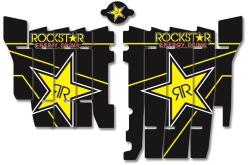 BLACKBIRD Rockstar Energy hűtőbordás grafikai készlet Honda CRF250R-hez BLACKBIRD Váz, idomok és járműkiegészítők Matricák és járműdekoráció Egyéb matricák és dekorációs elemek