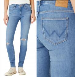 Wrangler nadrág Regular blue jeans Skinny W28 L32 - allegro - 8 460 Ft