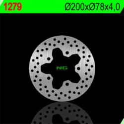 NG Brake Disc NG FÉKEK Fix Fék Tárcsa - 1279 NG Brake Disc Fékrendszer és alkatrészei Fékbetétek, fékpofák és féktárcsák Féktárcsák