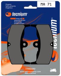TECNIUM Street Organic fékbetétek - MA71 TECNIUM Fékrendszer és alkatrészei Fékbetétek, fékpofák és féktárcsák Tárcsafékbetétek