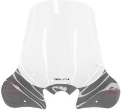 Faco KYMCO 300 Agility R16 ABS 2019+ maxirobogó szélvédő, átlátszó Faco Váz, idomok és járműkiegészítők Szélvédők és tartozékaik Szélvédők Motorkerékpár- és robogószélvédők