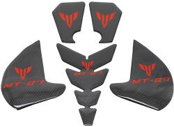 Avoc üzemanyagtartály védő matrica szett (5 db) Yamaha 700 MT-07 - karbon - piros Avoc Váz, idomok és járműkiegészítők Matricák és járműdekoráció Egyéb matricák és dekorációs elemek