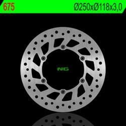 NG Brake Disc NG BRAKES Fix Fék Tárcsa - 675 NG Brake Disc Fékrendszer és alkatrészei Fékbetétek, fékpofák és féktárcsák Féktárcsák