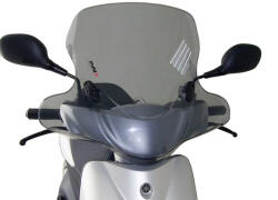 Puig Robogó szélvédő Puig City Touring füst - Yamaha Neos 50 (09-14) Puig Váz, idomok és járműkiegészítők Szélvédők és tartozékaik Szélvédők Motorkerékpár- és robogószélvédők