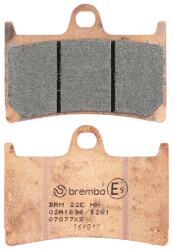 BREMBO 07077XS első fékbetét Yamaha 560 TMAX 2020+, 530 TMAX 2012-2019, 500 TMAX 2008-2011 (scooter, fémes keverék) BREMBO Fékrendszer és alkatrészei Fékbetétek, fékpofák és féktárcsák Tárcsafékbetétek