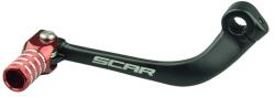 SCAR Sebességváltó Kar Fekete/Piros - Honda CRF110F SCAR Hajtás és erőátvitel Sebességváltó és végáttétel Váltókarok
