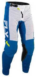FLY RACING Kinetic Mesh nadrág - kék / fehér / neon sárga FLY RACING Ruházat és védőfelszerelés Motocross ruházat Motocross nadrágok