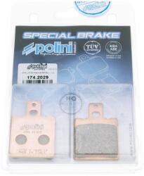 Polini szinter fékbetét - Aprilia RS 50, 125, RX 50, Beta Tempo, Quadra, Cagiva Mito 125 Polini Fékrendszer és alkatrészei Fékbetétek, fékpofák és féktárcsák Tárcsafékbetétek
