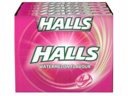 HALLS Cukorka Halls Watermelon Görögdinnye cseppek Mondelez 33, 5g x 20 db (7622210642530)