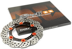 Stage6 R/T Első úszó féktárcsa 220mm Stage6 R/T Vespa GTS-hez Stage6 R/T Fékrendszer és alkatrészei Fékbetétek, fékpofák és féktárcsák Féktárcsák