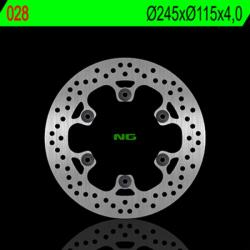 NG Brake Disc NG BRAKES Fix Féknyereg - 028 NG Brake Disc Fékrendszer és alkatrészei Fékbetétek, fékpofák és féktárcsák Féktárcsák