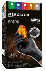MERCATOR gogrip nitril munkakesztyű fekete l 100dbs