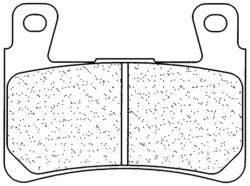 CL BRAKES Utcai Szintermetál Fékbetétek - 2711A3+ CL BRAKES Fékrendszer és alkatrészei Fékbetétek, fékpofák és féktárcsák Tárcsafékbetétek