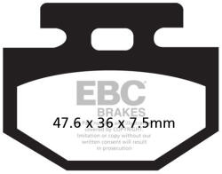 EBC Brakes EBC SFA176 robogó fékbetét (1 tárcsához) EBC Brakes Fékrendszer és alkatrészei Fékbetétek, fékpofák és féktárcsák Tárcsafékbetétek