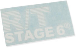 Stage6 R/T csíkos matrica 70x35mm fehér Stage6 R/T Váz, idomok és járműkiegészítők Matricák és járműdekoráció Egyéb matricák és dekorációs elemek