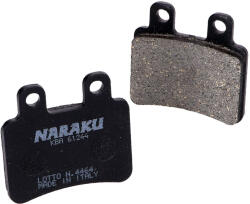 Naraku bio fékbetétek Beta RR, Derbi Senda, Italjet Jet Set, MBK X-Limit, Peugeot Elystar, Rieju RS2, Yamaha DT fékekhez Naraku Fékrendszer és alkatrészei Fékbetétek, fékpofák és féktárcsák Tárcsafékbetétek