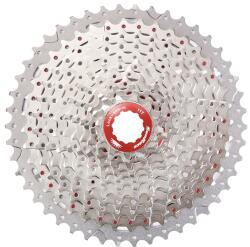 SUNRACE CSMS8 11 sebességes kazetta, 11-42, gravel, SHIMANO HG-MS kompatibilis, metál ezüst (dobozban) (11-13-15-17-19-21-24-28-32-36-42) SUNRACE Egyéb járművek Kerékpározás Kerékpár-alkatrészek Kazetták, sza