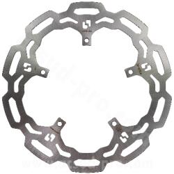 BREN Elülső féktárcsa maxirobogóhoz, PIAGGIO XEVO 125 2007-2016 / BEVERLY 125 2005-2010 / CANARBY 125 / 250 / 300 / 500cc Ø260mm (OEM: 56397R) BREN Fékrendszer és alkatrészei Fékbetétek, fékpofák és féktár