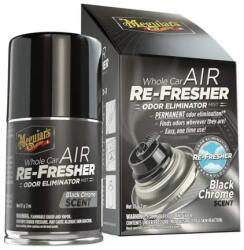 Meguiar's Air Re-fresher Odor Eliminator - Járműbeltéri Fertőtlenítő (black Chrome Illat) 71g