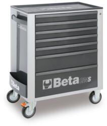 Beta C24S/7 Mobil Szerszámkocsi 7 Fiókkal Szürke BETA Szerszámok és műhelyfelszerelés Műhelyberendezések és tárolás Műhelybútorok és szerszámtárolók