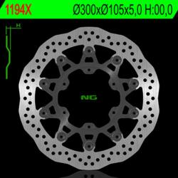 NG Brake Disc NG BRAKES Petal Lebegő - 1194X NG Brake Disc Fékrendszer és alkatrészei Fékbetétek, fékpofák és féktárcsák Féktárcsák