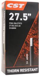 CST (Vélo) CST Thorn Resistant 27.5 x 2.20-2.40 kerékpár belső gumi 3, 6 mm erősítéssel, standard szelep 48 mm CST (Vélo) Egyéb járművek Kerékpározás Kerékpár-alkatrészek Kerékpárkerekek és kerékalkatrészek Keré