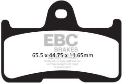 EBC Brakes EBC FA344TT fékbetét (1 tárcsához) EBC Brakes Fékrendszer és alkatrészei Fékbetétek, fékpofák és féktárcsák Tárcsafékbetétek