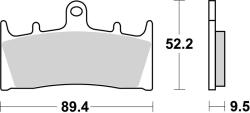 BREMBO versenykivitelű karbon-kerámia fékbetétek - 07SU19RC BREMBO Fékrendszer és alkatrészei Fékbetétek, fékpofák és féktárcsák Tárcsafékbetétek