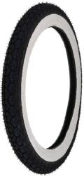 Kenda K265 2.75-17 41P fehér oldalfalú gumi, TT, moped, Kreidler Kenda Kerekek és gumik Gumiabroncsok és tartozékaik Moped gumiabroncsok