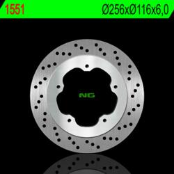 NG Brake Disc NG BRAKES Fix FékTárcsa - 1551 NG Brake Disc Fékrendszer és alkatrészei Fékbetétek, fékpofák és féktárcsák Féktárcsák