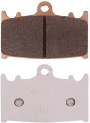 CL BRAKES 2251 XBK5 sport szinterezett első fékbetét szett (2 db) Kawasaki 600 ZX-6 R Ninja 1993-1997, 2000 VN Vulcan 2004-, Suzuki 1200 GSF S Bandit 2006- CL BRAKES Fékrendszer és alkatrészei Fékbetétek, fékpo