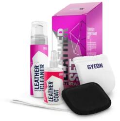 GYEON Q2M LEATHER SET STRONG - Készlet a bőr alapos tisztításához és impregnálásához