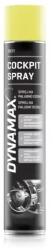 DYNAMAX COCKPIT SPRAY - Spray a műszerfal tisztítására és védelmére Citrom 750ml