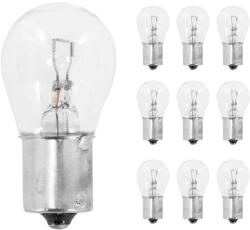 P2R P2R Izzó 12V 21W Standard P21W BA15S átlátszó (féklámpa + irányjelző) (10 db/csomag) -SELECTION P2R- P2R (Motorisé) Elektromos alkatrészek Világítás és fényjelzés Izzók Jelző- és műszerizzók BA15s jel