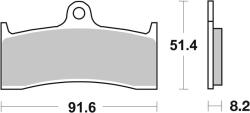 BREMBO Street Karbon Kerámia Féktárcsák - 07KA2009 BREMBO Fékrendszer és alkatrészei Fékbetétek, fékpofák és féktárcsák Tárcsafékbetétek